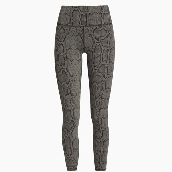 Varley Let's Go High-Rise Leggings Snakeskin Print Pants - Picture 1 of 4